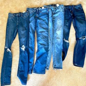 Hollister jeans. 2 are 5L and 2 are 5R.
